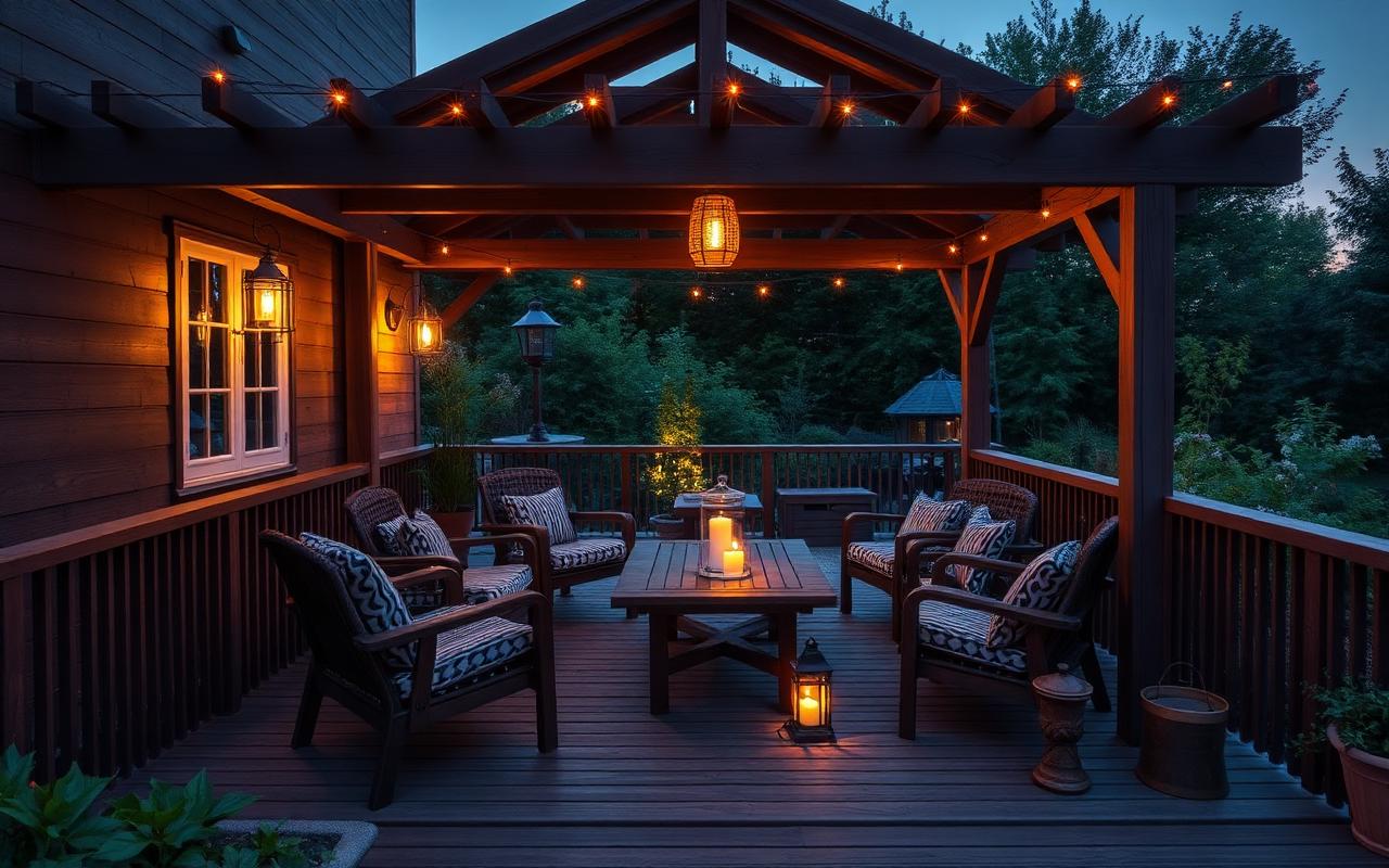 Terrassen-Glück: So verwandeln Sie Ihren Outdoor-Bereich in eine Lounge